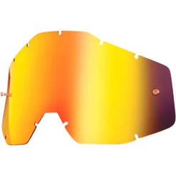 100% Percent Accuri/Strata Kids Red Mirror Lens