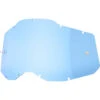 100% Percent Racecraft 2/Accuri 2/Strata 2 Blue Lens -Motocross Equipment ONE 51008 107 01