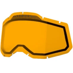 100% Percent Racecraft 2/Accuri 2/Strata 2 Vent Dualpane Persimmon Lens