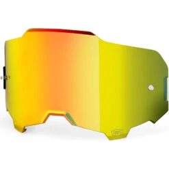 100% Percent ARMEGA Gold Mirror Lens