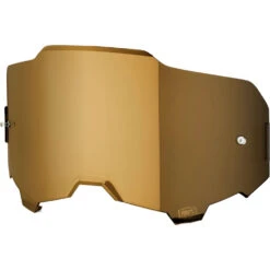 100% Percent Armega True Gold/Mirror Lens