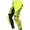 Oneal 2023 Element Attack Neon Yellow/Black Kids Pants -Motocross Equipment ONE0224618 c
