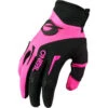 Oneal 2023 Element Black/Pink Womens Gloves -Motocross Equipment ONE031706 c