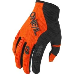 Oneal 2024 Element Racewear Black/Orange Kids Gloves
