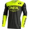 Oneal 2024 Mayhem Hexx Black/Yellow Jersey -Motocross Equipment ONM003102 c