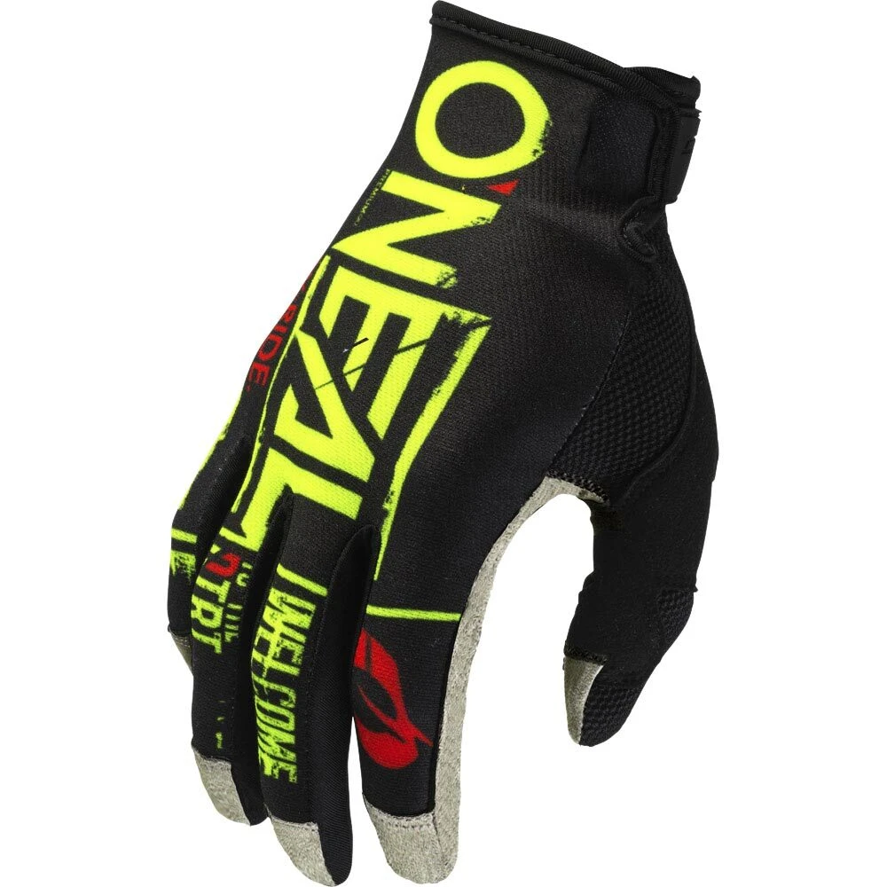 Oneal 2024 Mayhem Attack Black/Neon Yellow Kids Gloves 3 Oneal 2024 Mayhem Attack Black/Neon Yellow Kids Gloves