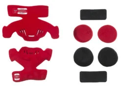 Pod K300 Knee Brace Red LEFT Padding Set