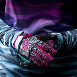 Risky Co X Fist Zebra Womens Gloves -Motocross Equipment RISKY ZFG c 3