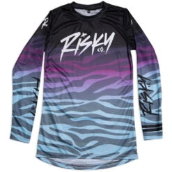 Risky Co Zebra Womens Jersey