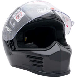 Simpson Speed Bandit Black Helmet -Motocross Equipment SPBXS2 c 6