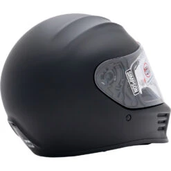 Simpson Speed Bandit Matte Black Helmet 14 Simpson Speed Bandit Matte Black Helmet -Motocross Equipment SPBXS3 c 4