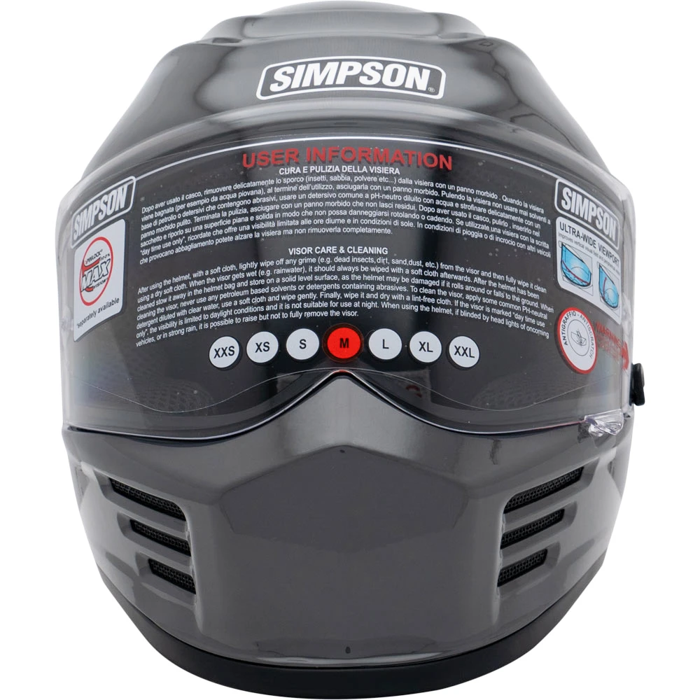 Simpson Speed Bandit Armor Helmet 9 Simpson Speed Bandit Armor Helmet - Image 7