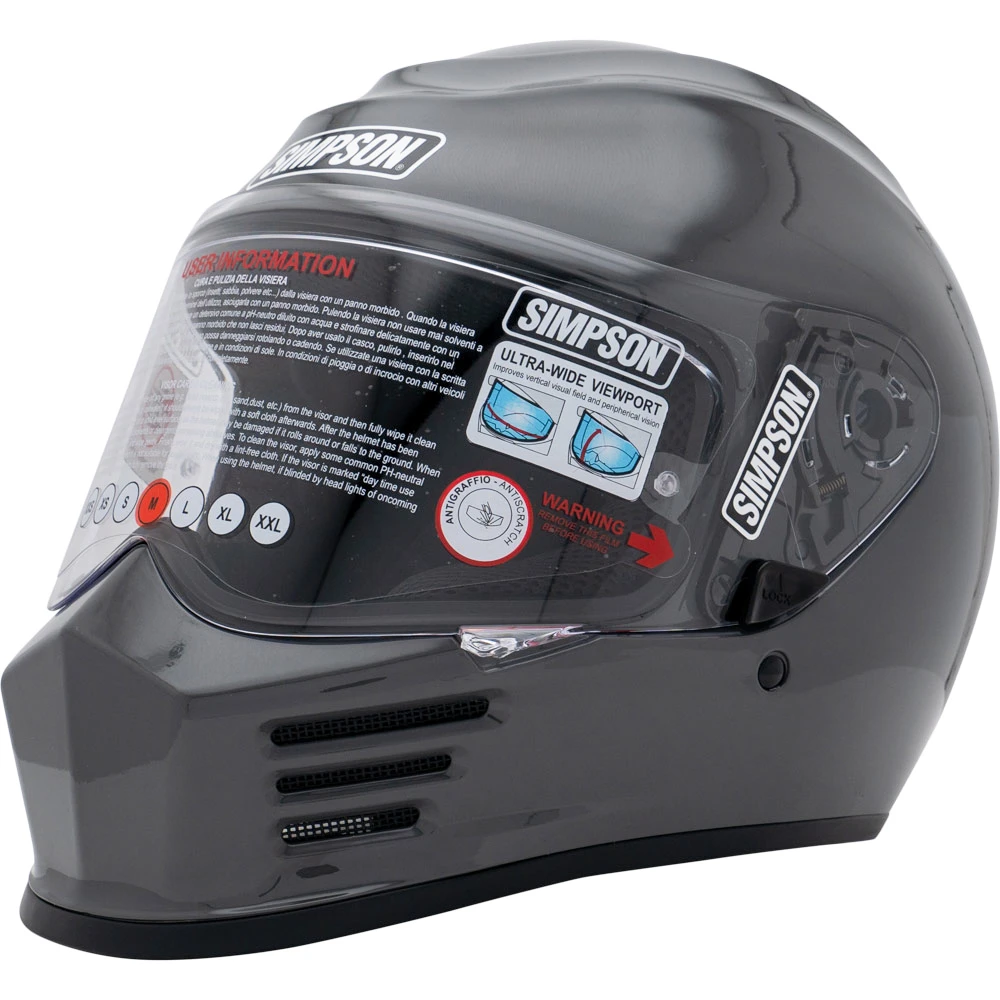 Simpson Speed Bandit Armor Helmet 3 Simpson Speed Bandit Armor Helmet