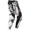 Shift 2023 WHIT3 Label Posn White Camo Kids Pants -Motocross Equipment ST30073463 c