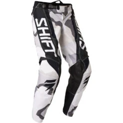 Shift 2023 WHIT3 Label Posn White Camo Kids Pants